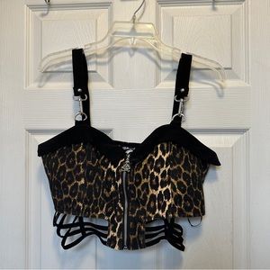 Killstar She’s Cagey Crop Top